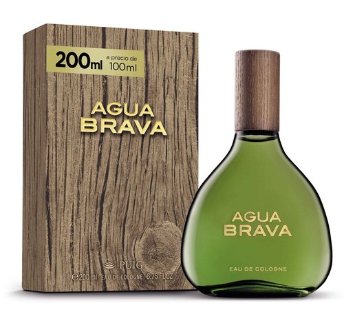 Antonio Puig Agua Brava Eau De Cologne Pour for Men, 6.75 Ounce