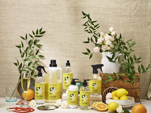 Caldrea Hand Soap Refill, Aloe Vera Gel, Olive Oil and Essential Oils to Cleanse and Condition, Sea Salt Neroli Scent, 32 oz