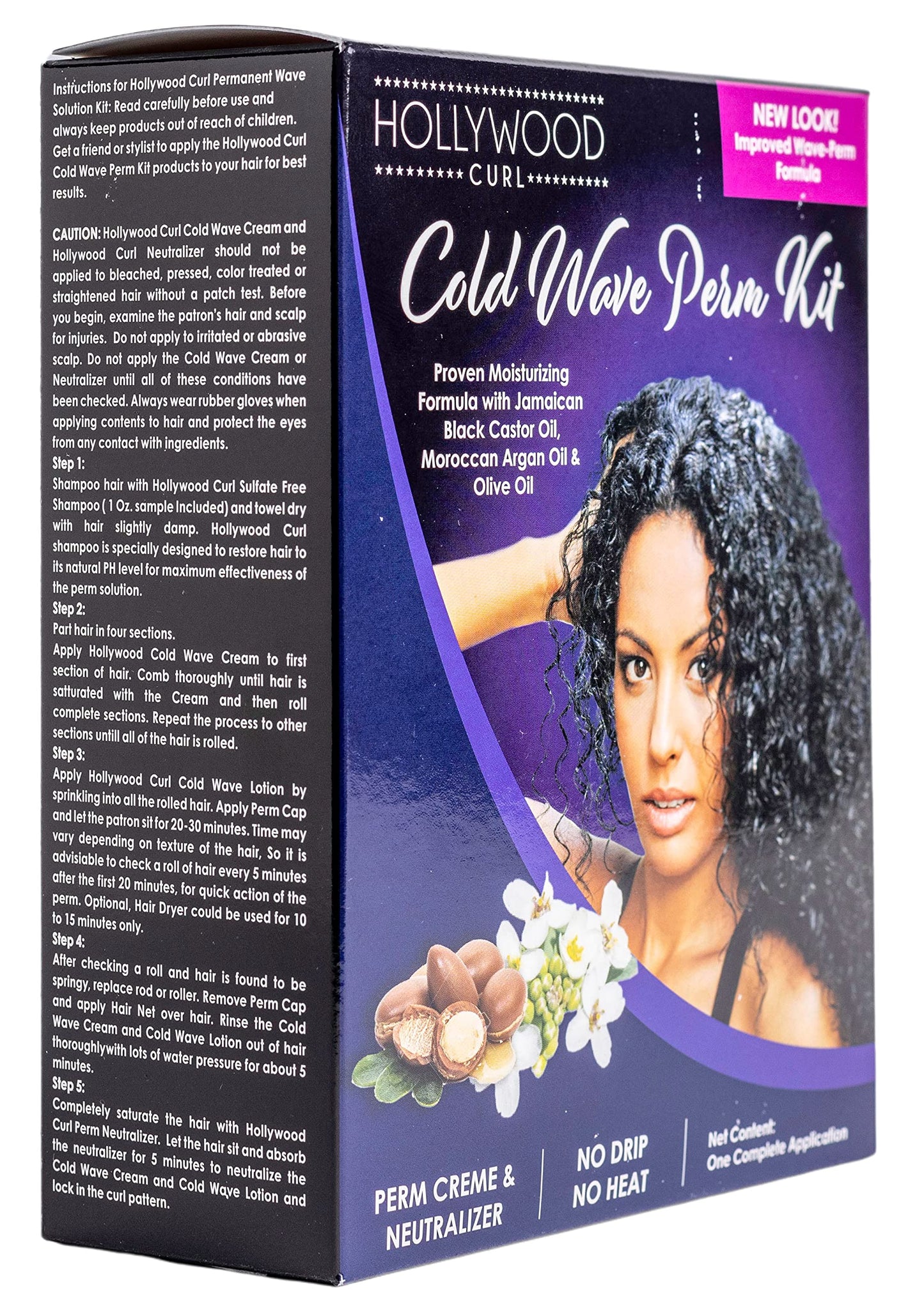 Hollywood Curl Cold Wave Perm Kit