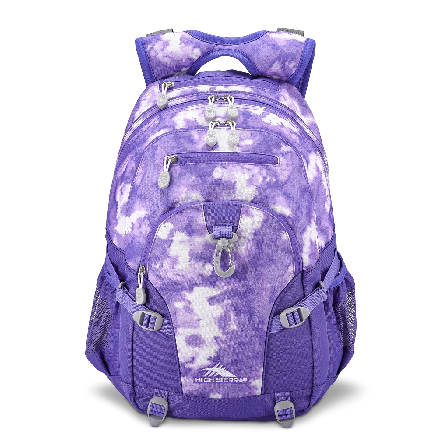 High Sierra Loop-Backpack, Travel, or Work Bookbag with tablet-sleeve, Tie Dye, One Size