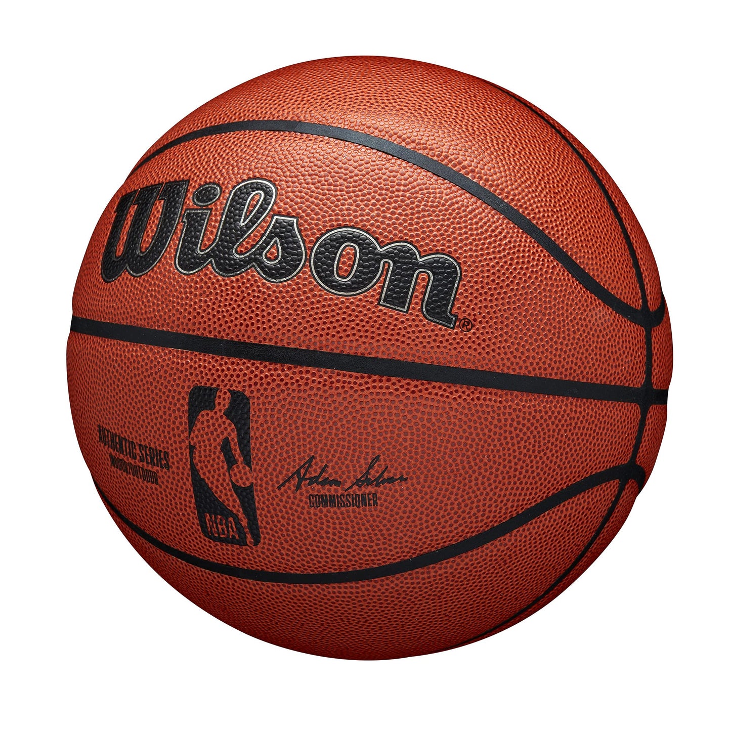 WILSON NBA Authentic Series Basketball - Indoor/Outdoor, Size 6 - 28.5"