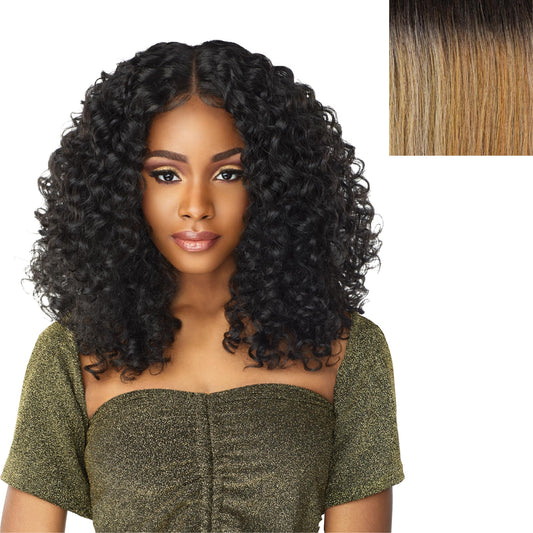 Sensationnel Butta lace front wigs - butta unit 5 glueless extra wide 5 inch deep part synthetic wig preplucked hairline hd lace with babyhair - Butta unit 5 (T4/HONEYBLONDE)