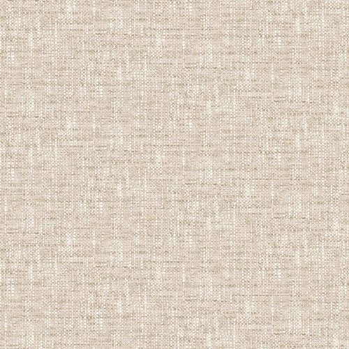 NuWallpaper Tan Poplin Peel and Stick Wallpaper, NUS5002