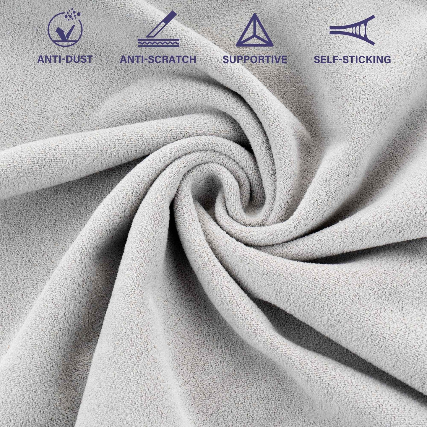 Walking Way Self-Adhesive Magic Cloth Makeup Bag, Portable Pocket Lazy Makeup Pouch, Camera Lens Wrap, Stylish Organizer for Beauty Essentials, Travel, Gifts & Daily Use（leopard, 13.78inch）