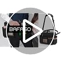 BAFASO Insulated Hairdresser Bag with Shoulder Strap & Waist Belt