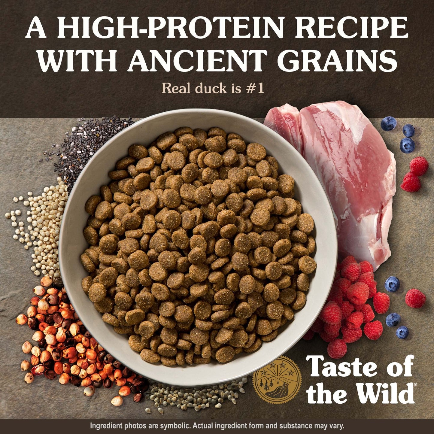 Taste of the Wild Ancient Wetlands Canine Recipe with Roasted Fowl and Ancient Grains 28lb