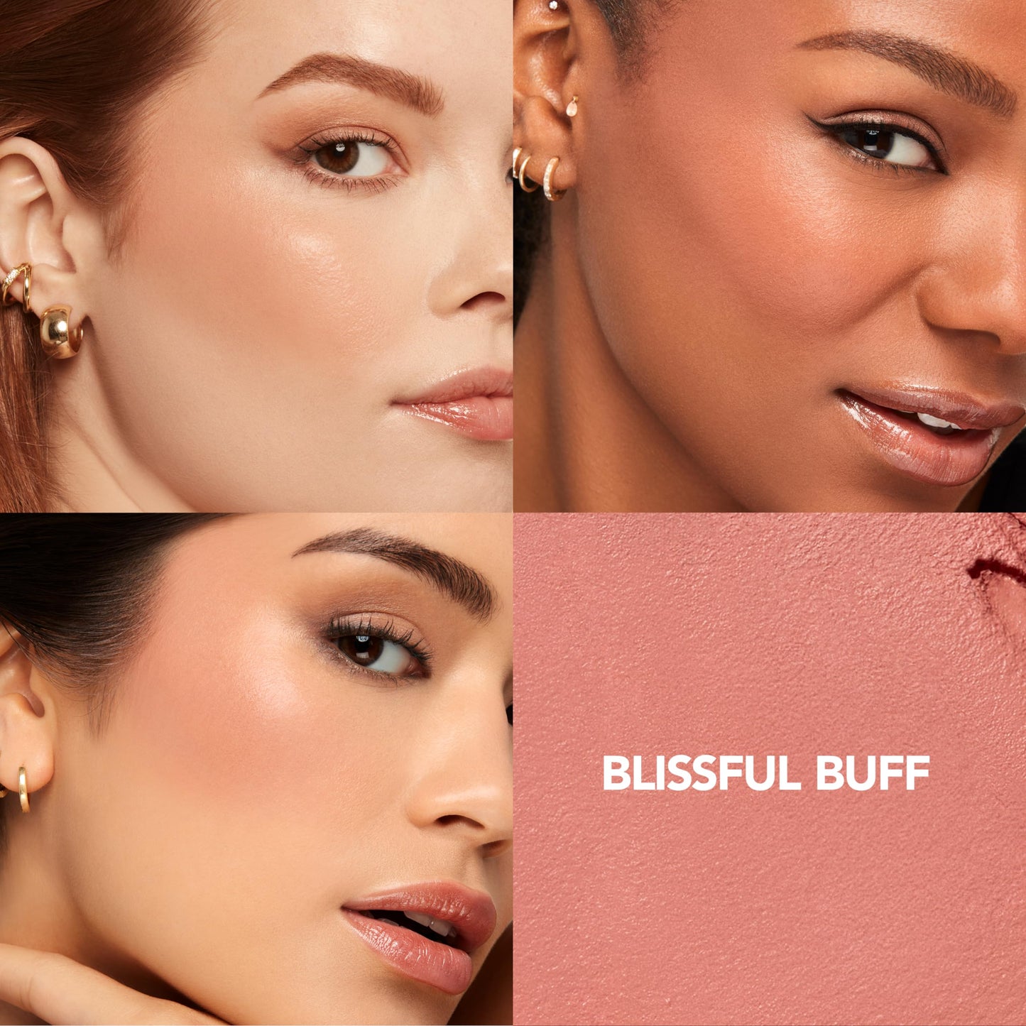 BUXOM Plump Shot Collagen Peptides Plumping Cream Blush, Cream-to-Powder Blush, Longwearing, Buildable Color, Lightweight Blush for Cheeks, Vegan