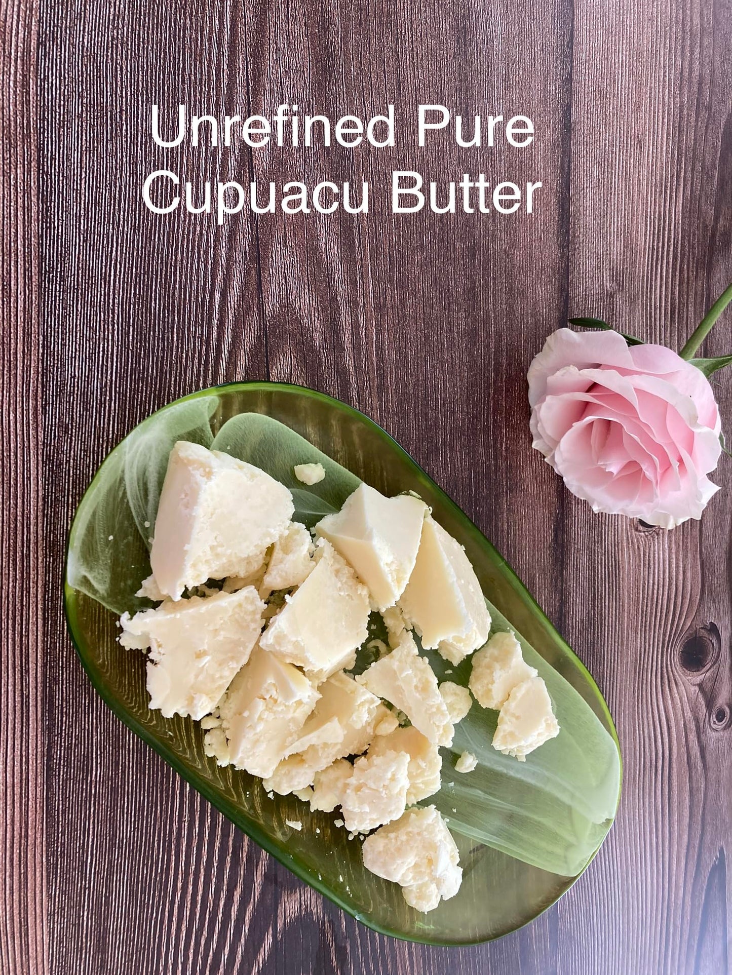 Oslove Organics Cupuacu butter -Pure and Natural 8oz Fresh, Rich and Creamy in DIY mixes | Vegan butter | Use for whipped body butters, salves, lotions & soaps.