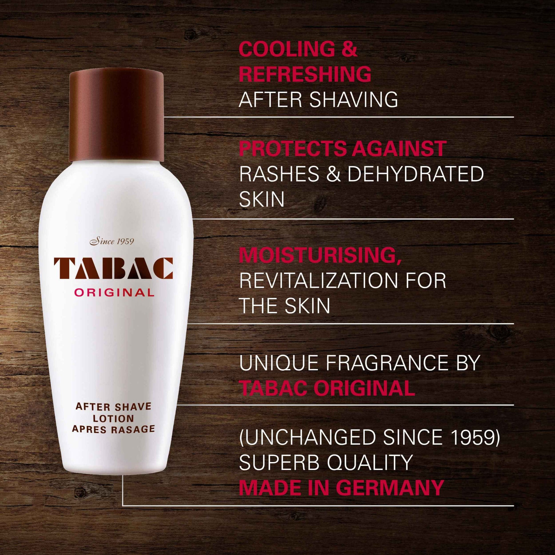 Tabac Original By Maurer & Wirtz For Men. Aftershave 10.1 Oz.