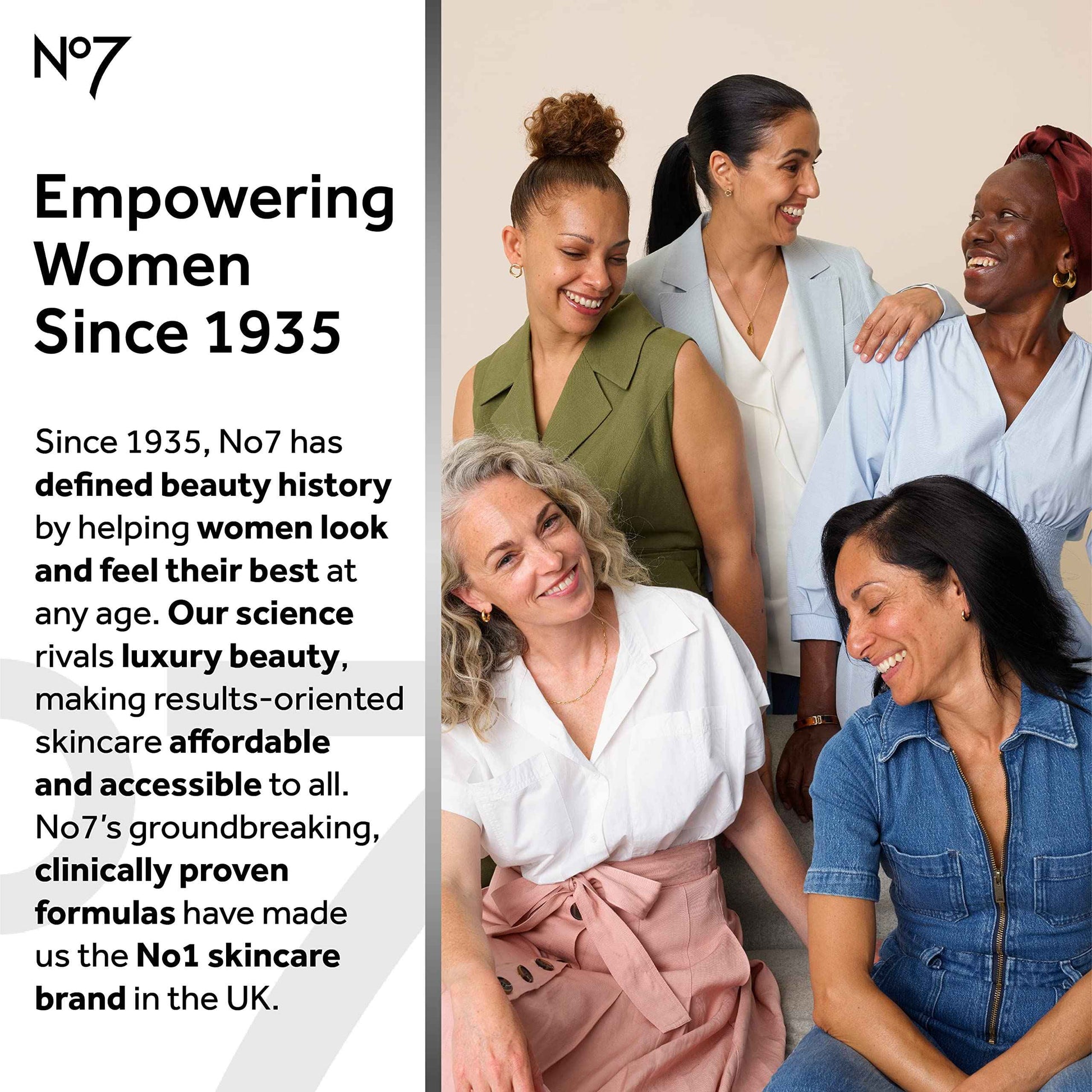 No7 Lift & Luminate Triple Action Face Serum - Collagen Peptide Anti-Wrinkle + Brightening Emblica & Vitamin C Serum + Pro Retinol Skin Firming Hyaluronic Acid & Hibiscus (50ml)