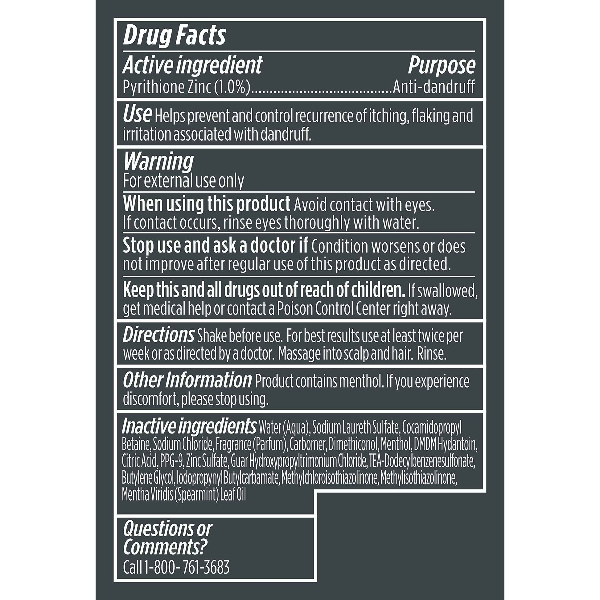 Dove Men + Care Dermacare Scalp - Anti-Dandruff Shampoo + Conditioner 2 in 1 - Dryness + Itch Relief - Net Wt. 12 FL OZ (355 mL) Per Bottle - Pack of 2 Bottles