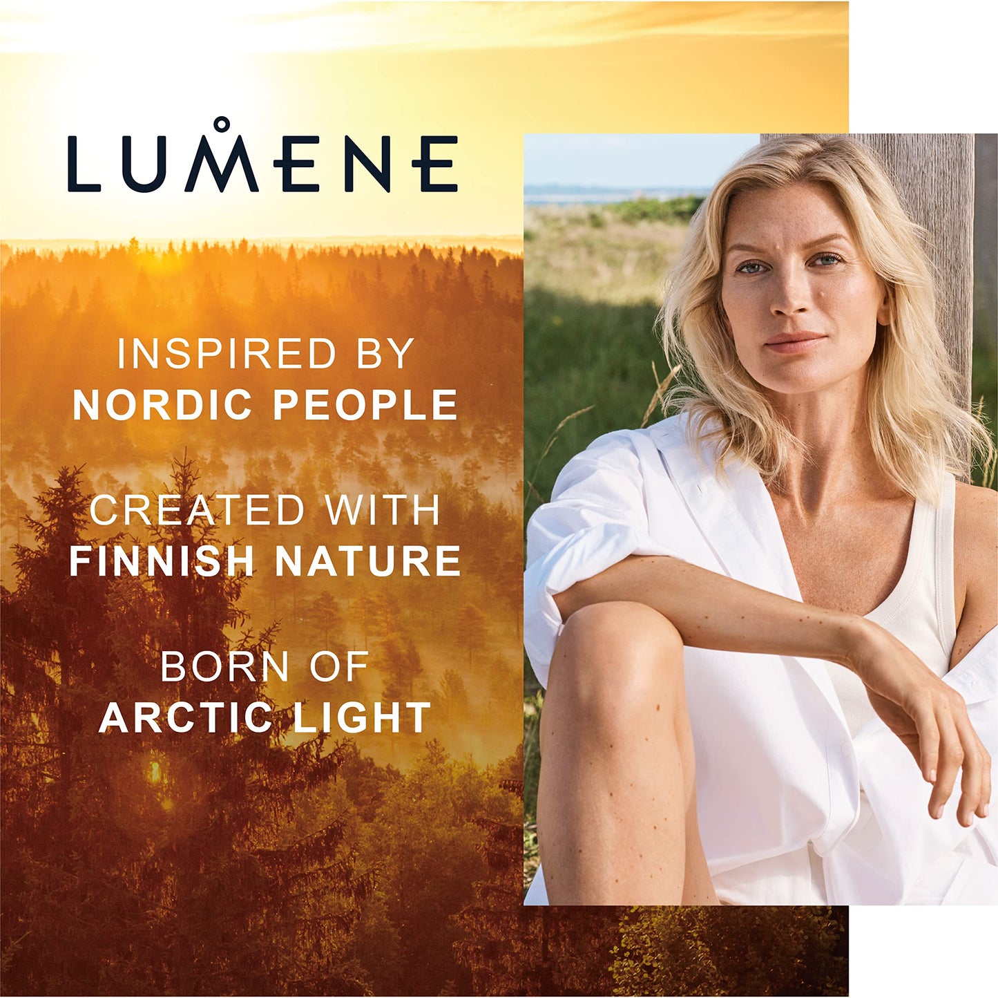 Lumene Invisible Illumination [Kaunis] Instant Glow Skin Tint - Buildable Skin Tint Foundation with a Natural, Radiant Finish - Hydrates + Brightens Dull, Dry Skin - Universal Medium (30ml)