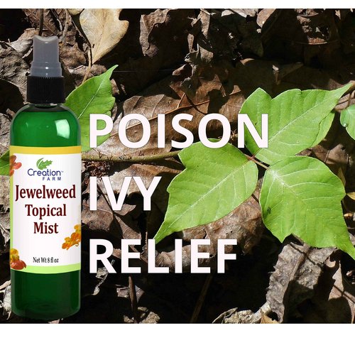 Creation Farm Jewelweed 8 oz Mist and Jewelweed soap 2 Pack Extra efffective When Used Together