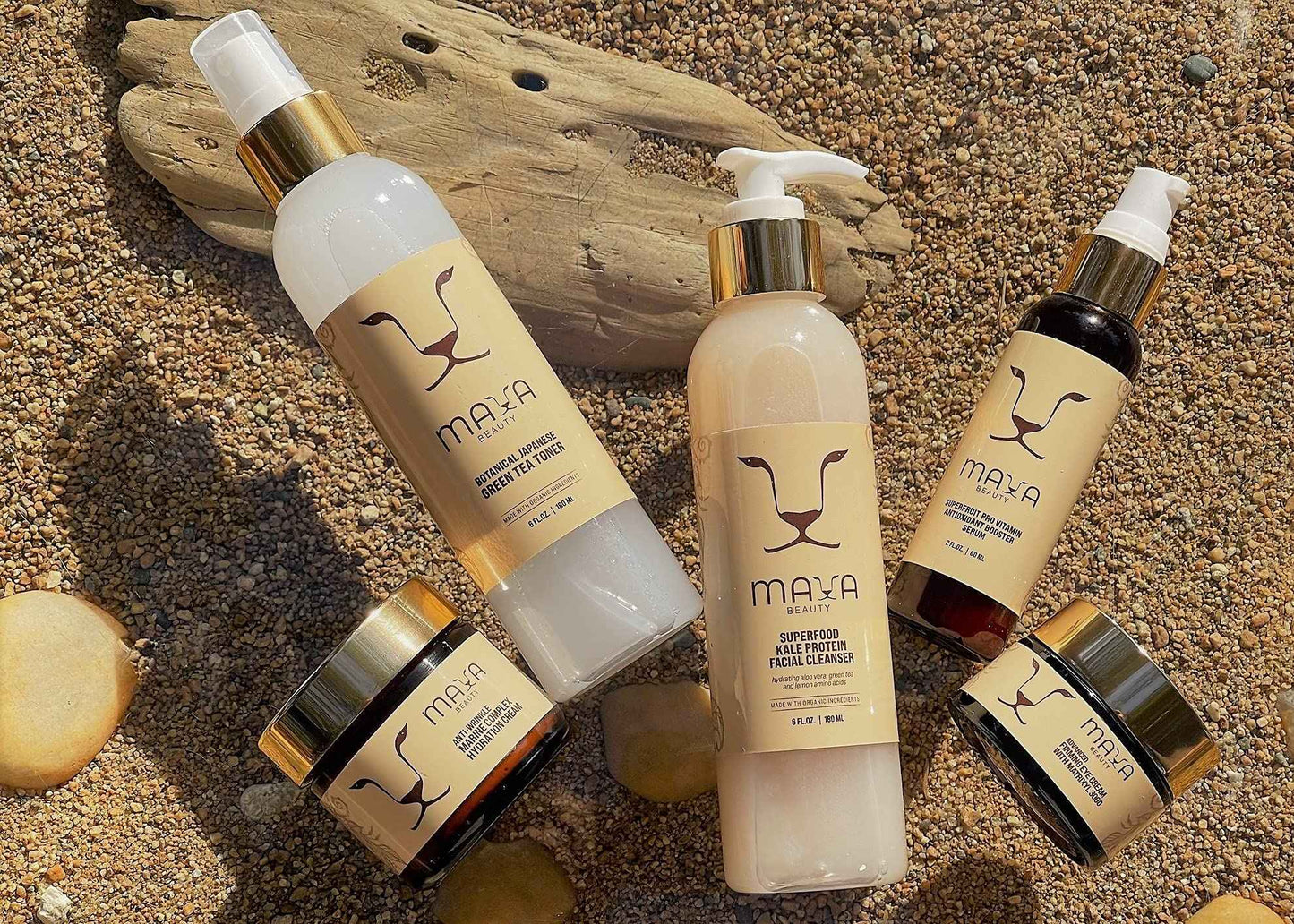 MAYA BEAUTY Skin Care Collagen Face Cream, Day and Night Cream, Anti Wrinkle Cream for Face Tightening and lifting cream with Hyaluronic acid, Anti Aging Face Moisturizer for Men and Women