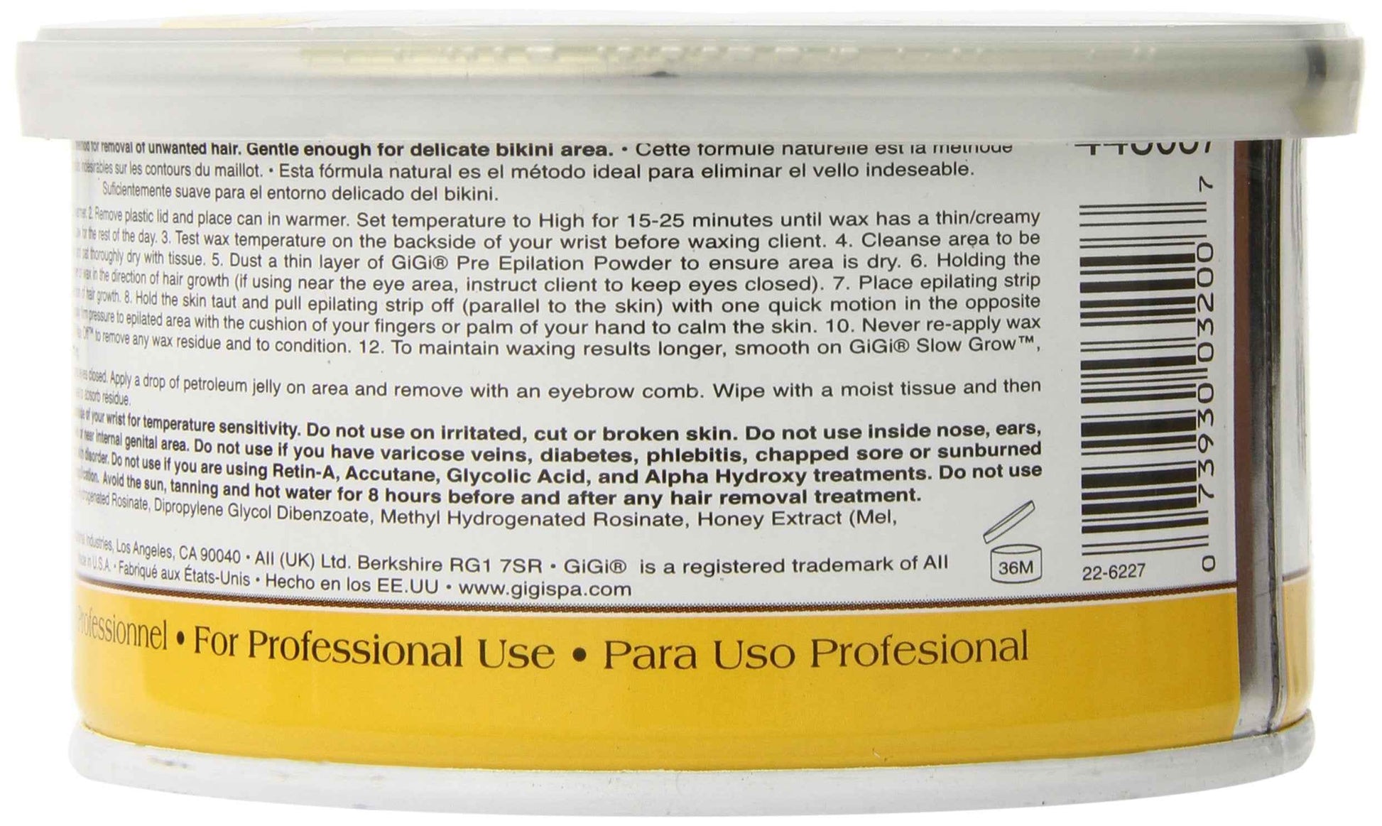 GiGi All Purpose Honee Wax 8 oz (Pack of 2)