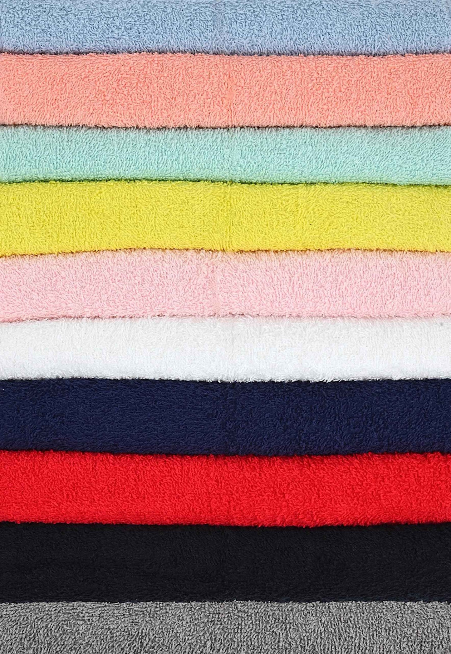 Crystal Ridge Cotton Wash Cloths 10 Pack - Washcloths for Showering, Face and Body, Soft and Highly Absorbent Multipurpose Towels for Bathroom, Kitchen, Spa and Gym - Wash Rags 12 x12 (White)