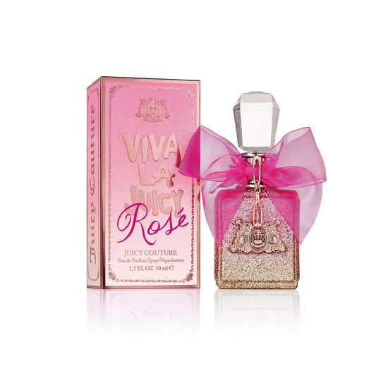 Juicy Couture, Viva La Juicy Rose Eau De Parfum, Women's Perfume with Notes of Pear, Rose & Ambrox - Fruity & Floral Perfume for Women, EDP Spray, 1.7 Fl Oz