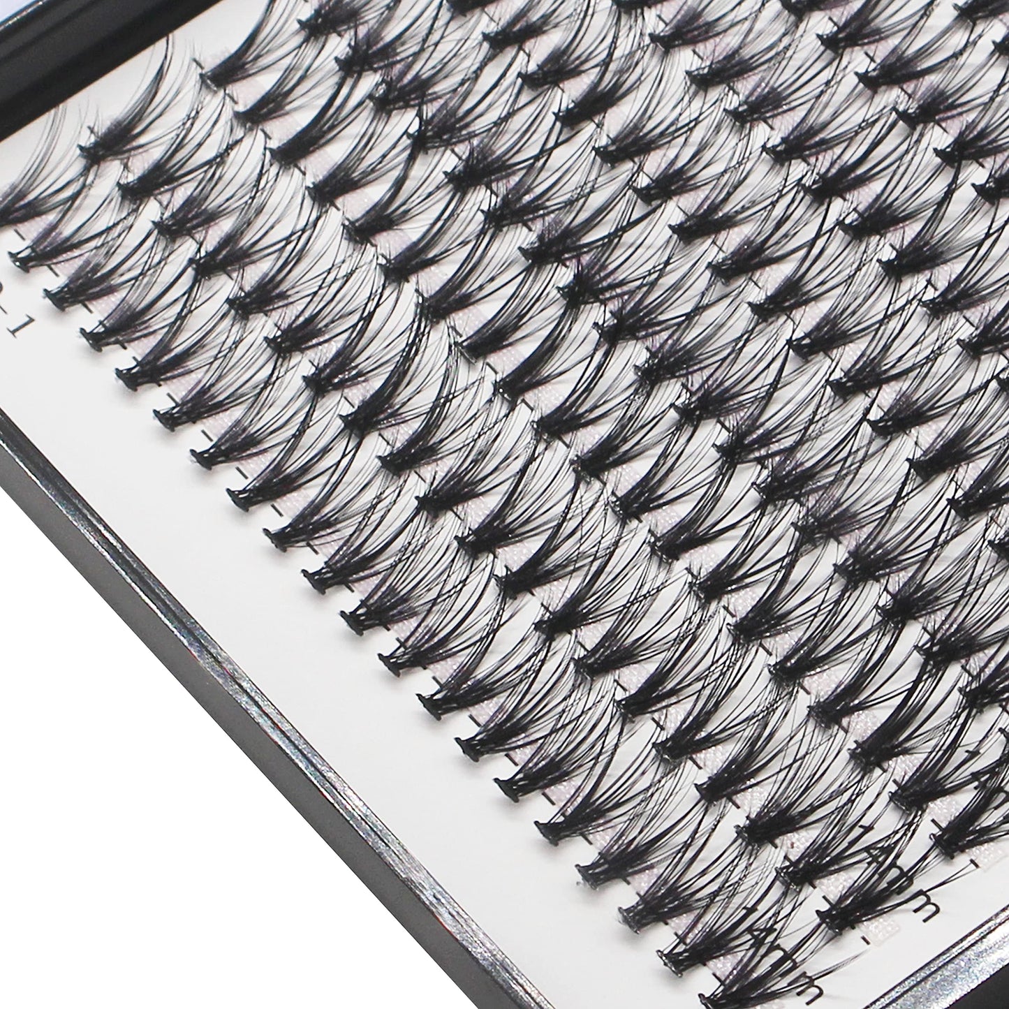 Bodermincer Lash Extension 240pcs C Curl 10D/20D Cluster Mixed, 8/9/10/11/12mm,10/11/12/13/14mm,12/13/14/15/16mm Mixed 8-10-12-14-16mm MIX Individual Cluster Lashes (20D-D Curl-11mm)