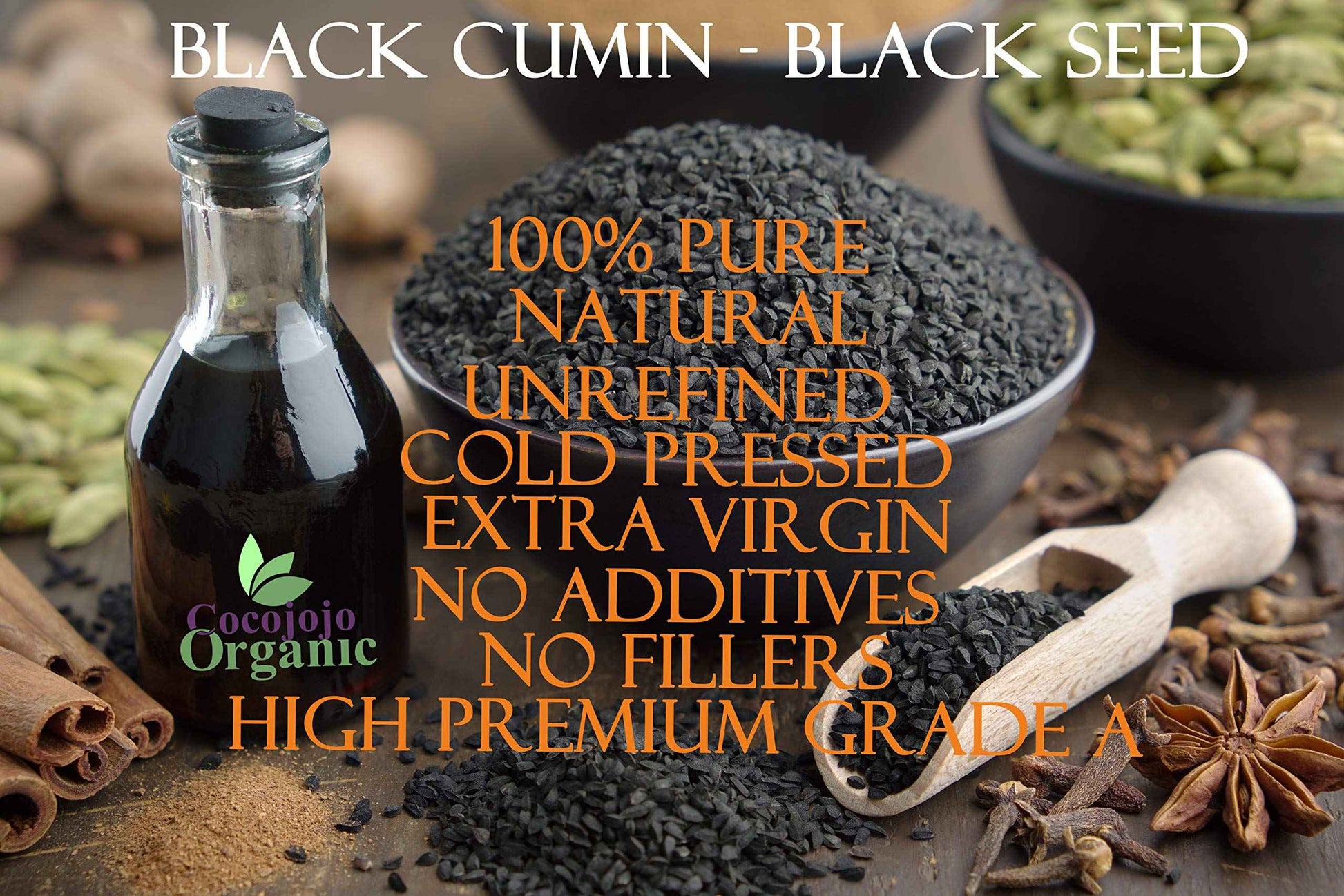 Black Cumin Oil 16 Ounce - Black Seed Oil