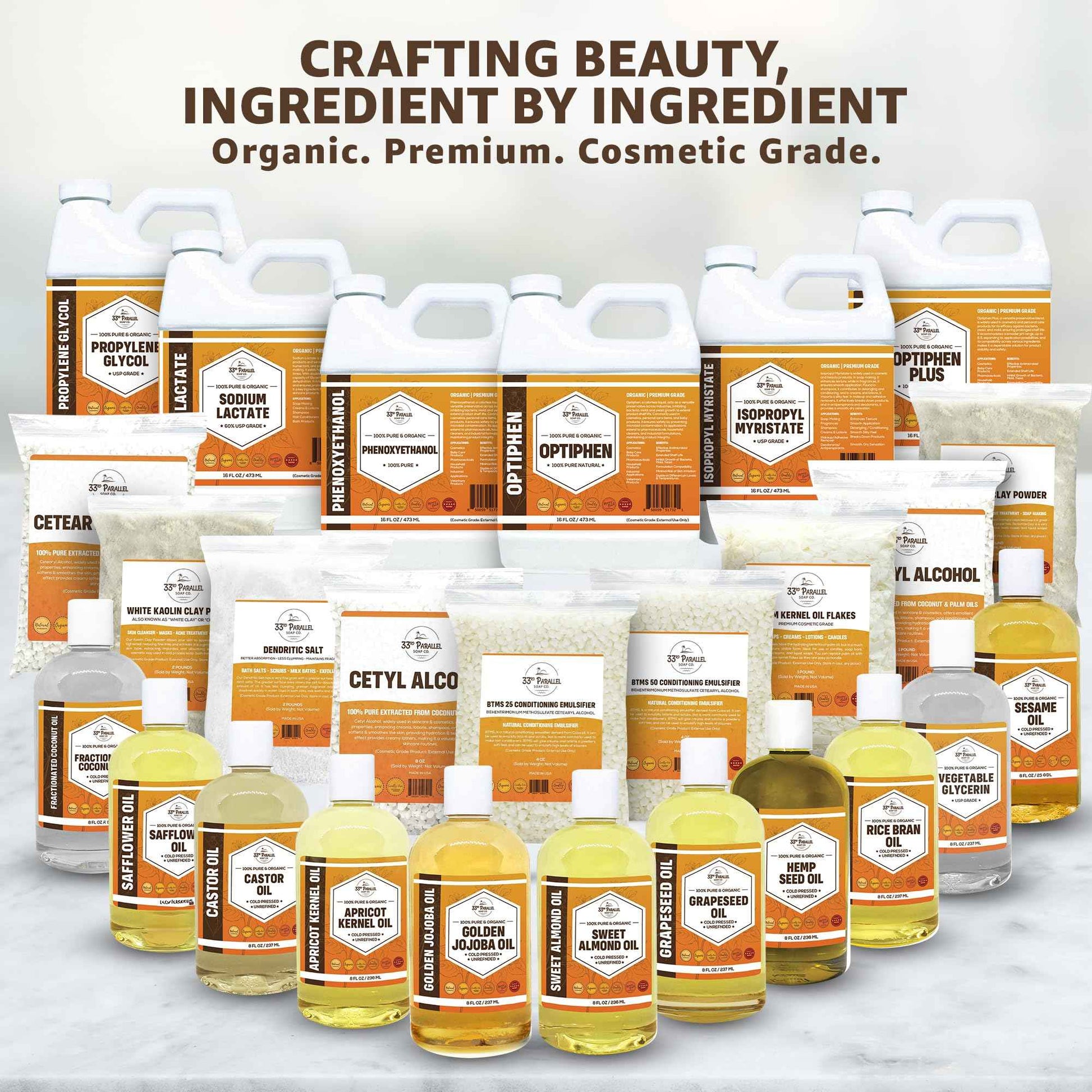 Organic GRAPESEED Oil (32 oz) Cold Pressed Unrefined | 100% Pure Natural, Non-GMO | Available in Bulk | Skin, Hair, Face, Carrier for Essential Oils, Soap Making | 32 FL OZ