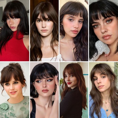 VASILIA Bangs Hair Clip, Clip in Bangs Hair Toppers for Women 100% Real Human Hair, Clip on Bangs 360° 3D Cover Wispy Fake Clip in Hair Extensions for Women Daily (Medium Brown)