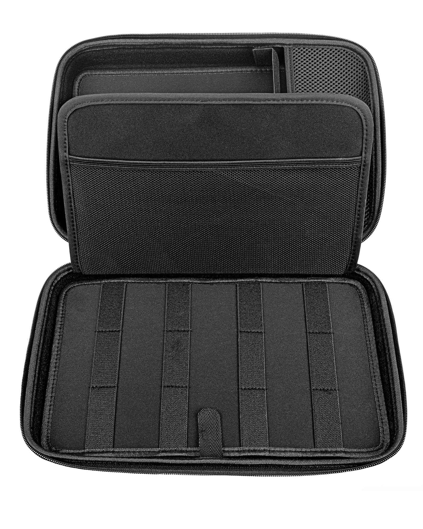 KiddoCraze Barber Bags for Hair Clippers and Supplies, Hair Cutting Barber Supplies Organizer Bag, Hair Trimmer Organizer for Men Razor Guard Grooming Kits (Case Only)