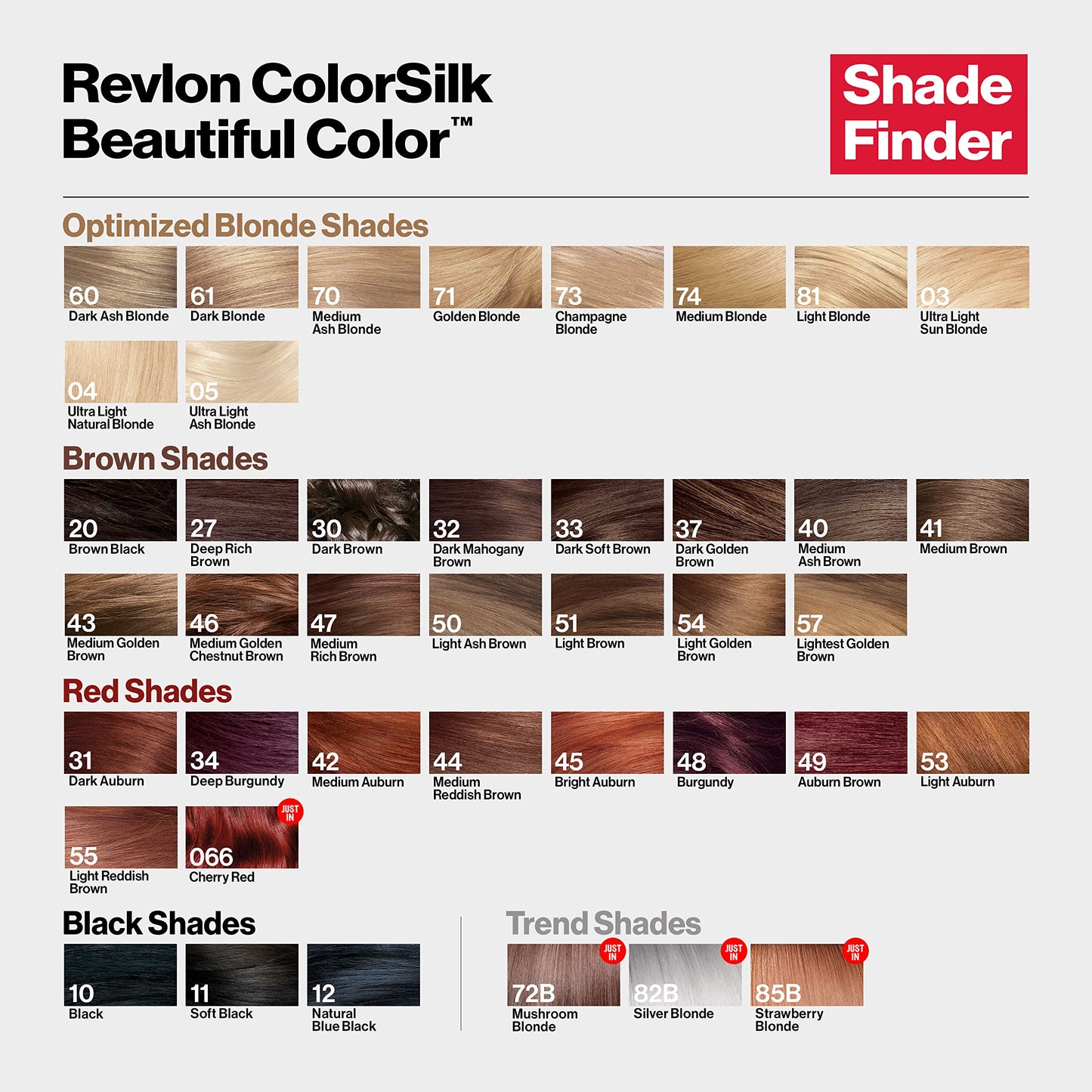 Revlon Colorsilk Beautiful Color Permanent Hair Color, Long-Lasting High-Definition Color, Shine & Silky Softness with 100% Gray Coverage, Ammonia Free, 043 Medium Golden Brown, 1 Pack