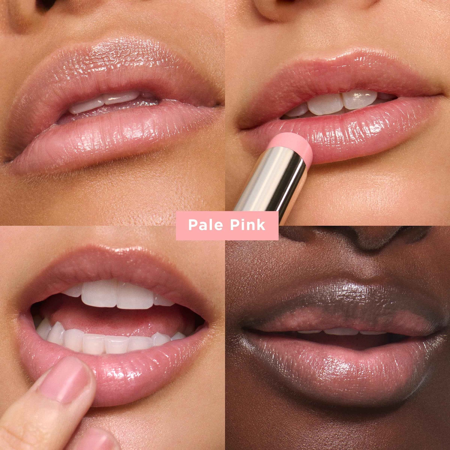 Clarins Lip Oil Balm | Nourishes, Hydrates, and Visibly Plumps | Natural, Sheer Finish and Shine | 99% Skincare Formula and 96% Natural Ingredients | Contains Hydrating Peptide | 0.1 Oz, 01 Pale Pink