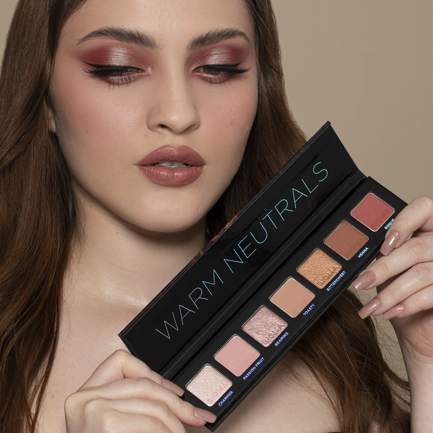 Sigma Beauty Warm Neutrals Mini Eyeshadow Palette