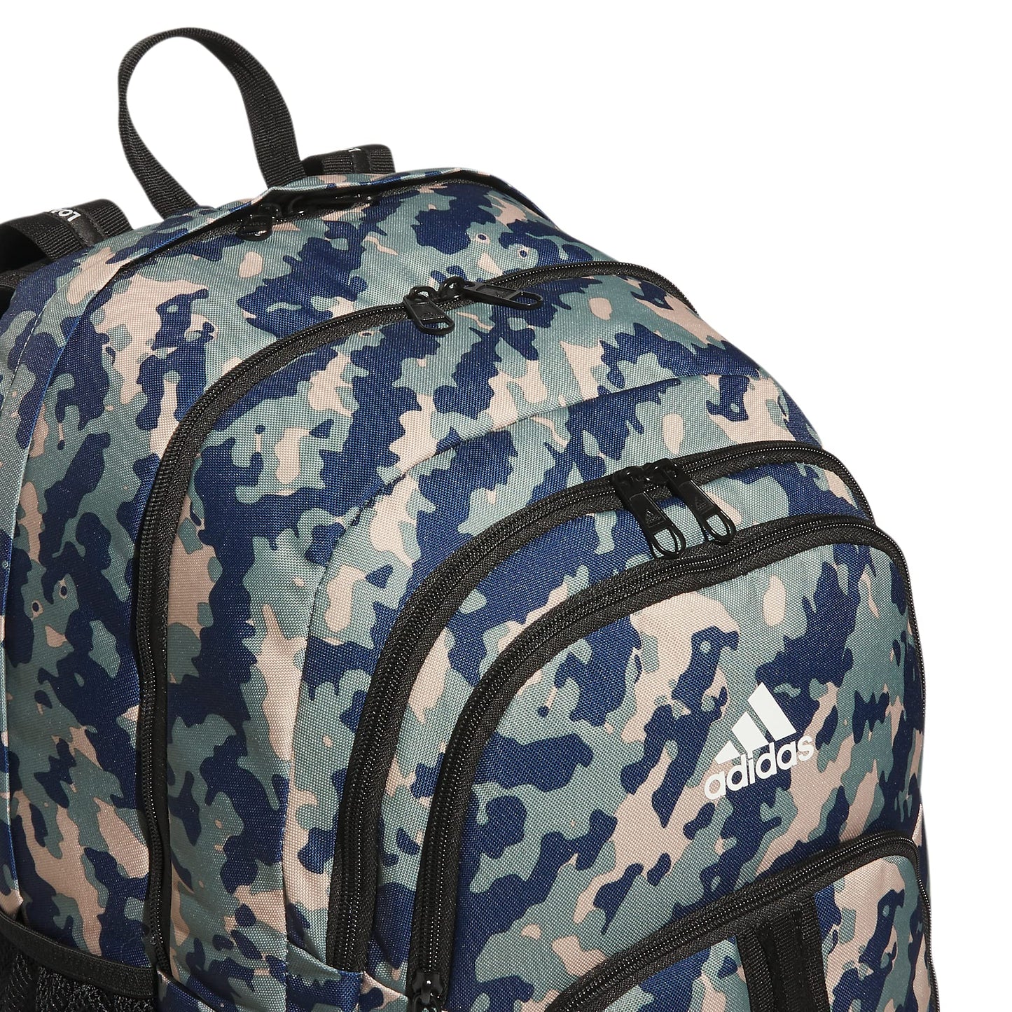 adidas Prime 6 Backpack, Essential Camo Crew Navy-Silver Green/Black, One Size