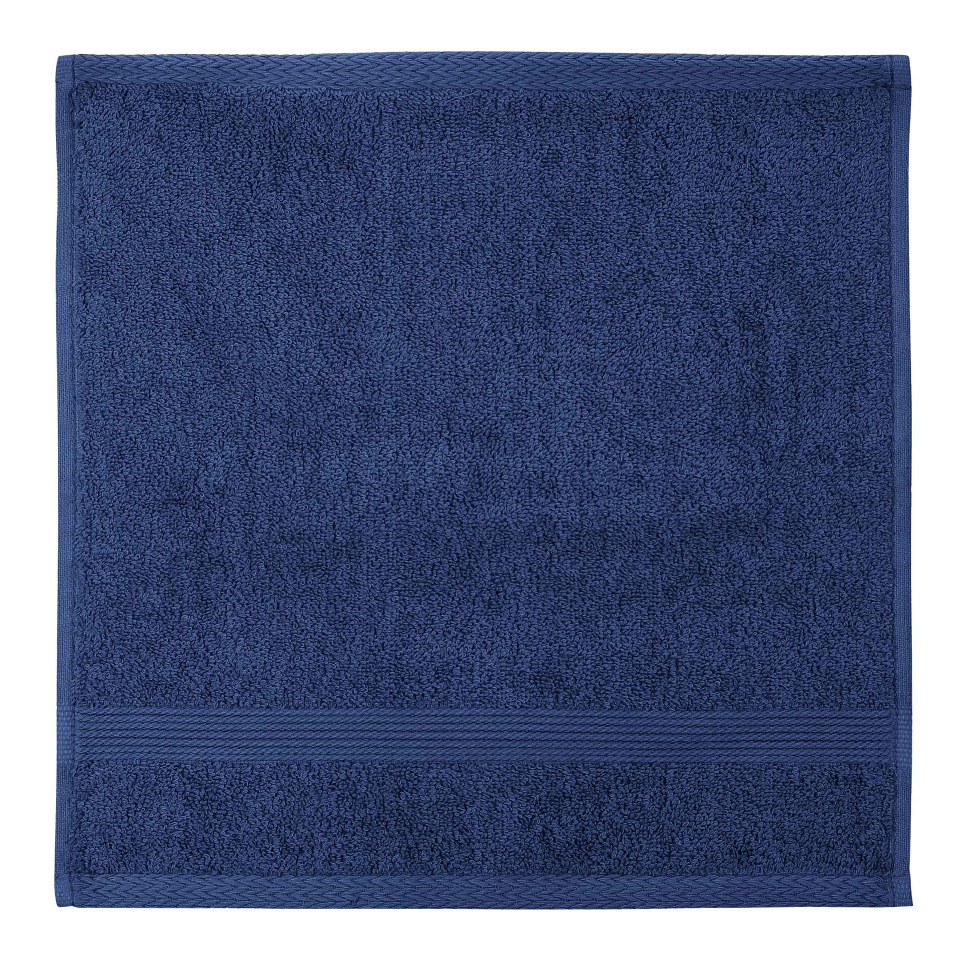 Organix Luxury Washcloth Set for Bathroon, Premium Cotton 12 Pack Face Cloth Set 13x13 Inch, Lightweight Highly Absorbent and Soft Feel Touch, Ideal for a Hotel & Spa Quality Experience (Navy)