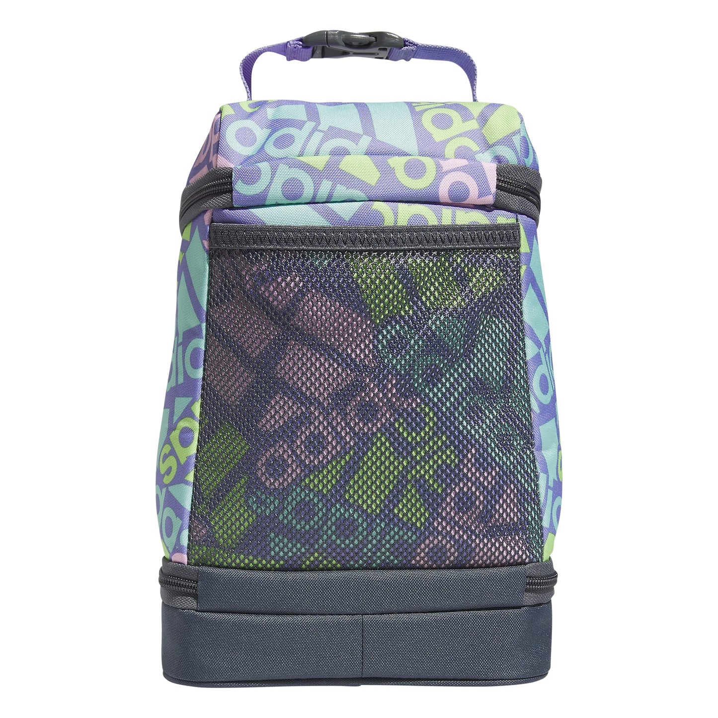 adidas Excel 2 Insulated Lunch Bag, Adi Multi Collage Light Purple/Onix Grey, One Size