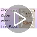 Travel Jewelry Organizer Case with 24 Pouches | Pink