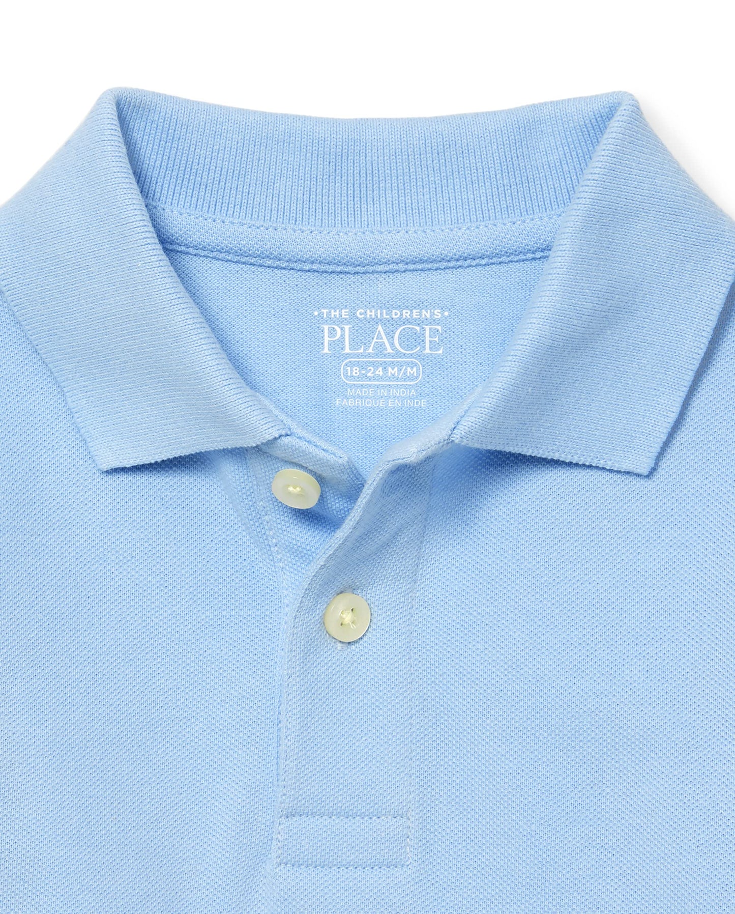 The Children's Place Baby Boys and Toddler Boys Short Sleeve Pique Polo, Brook, 6-9 MONTHS