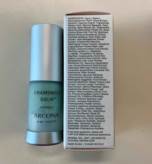 ARCONA Chamomile Balm - Alleviate Redness, Calm And Restore Skin With Blue Chamomile Oil - .51 oz Made In The USA