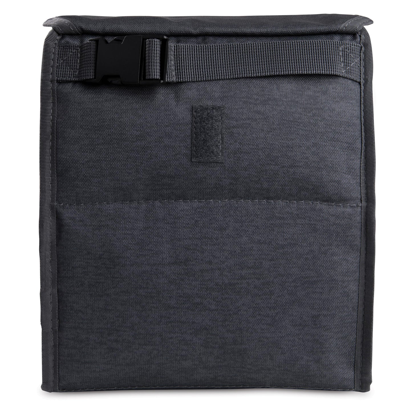 PackIt® Freezable Lunch Bag, City Charcoal, Built with EcoFreeze® Technology, Foldable, Reusable, Zip and Velcro Closure with Buckle Handle, Designed for Work Lunches and Fresh Lunch On the Go