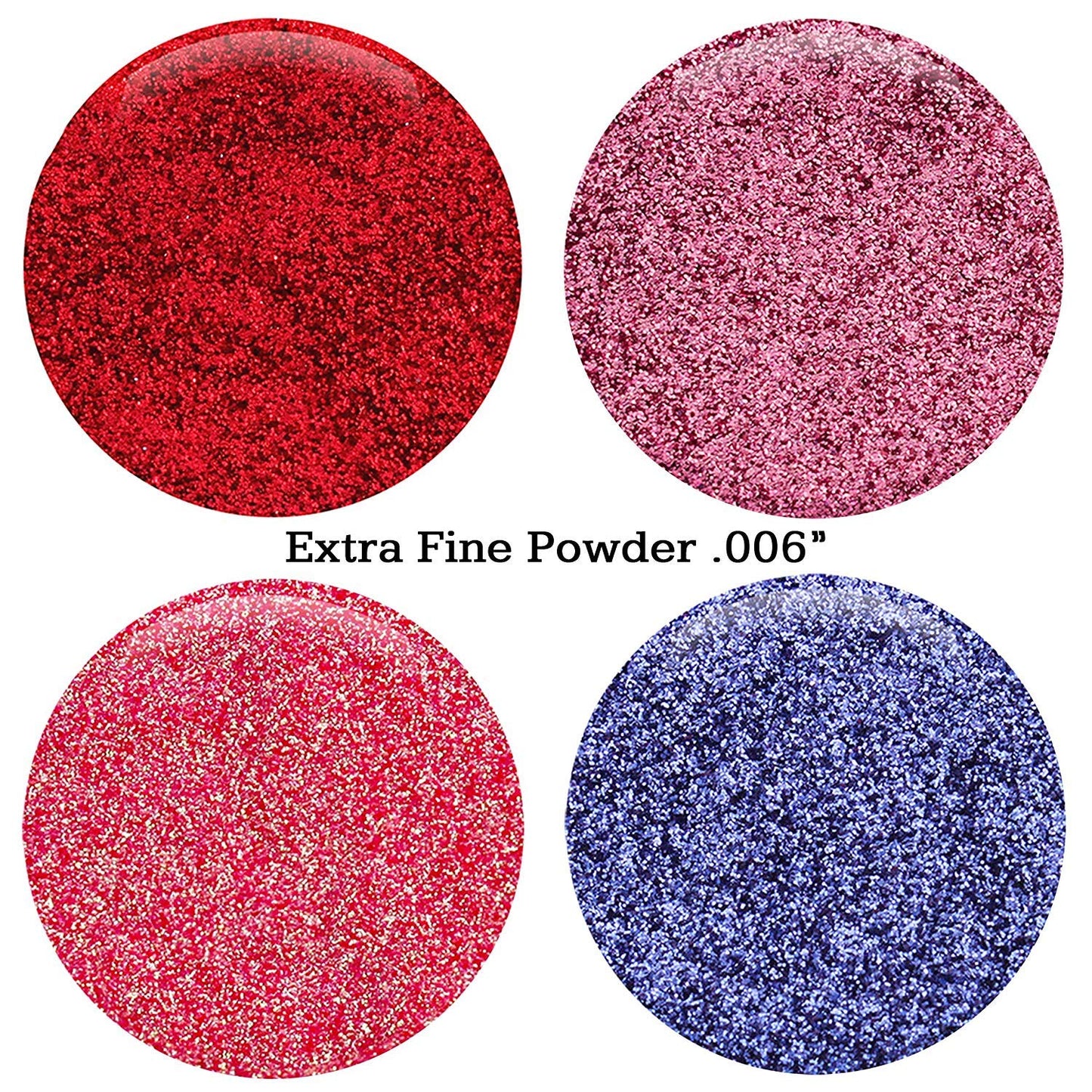 Glitties - Crimson - Cosmetic Grade Extra Fine (.006") Loose Glitter Powder Safe for Skin! Perfect for Makeup, Body Tattoos, Face, Hair, Lips, Soap, Lotion, Nail Art - (10 Gram Jar)