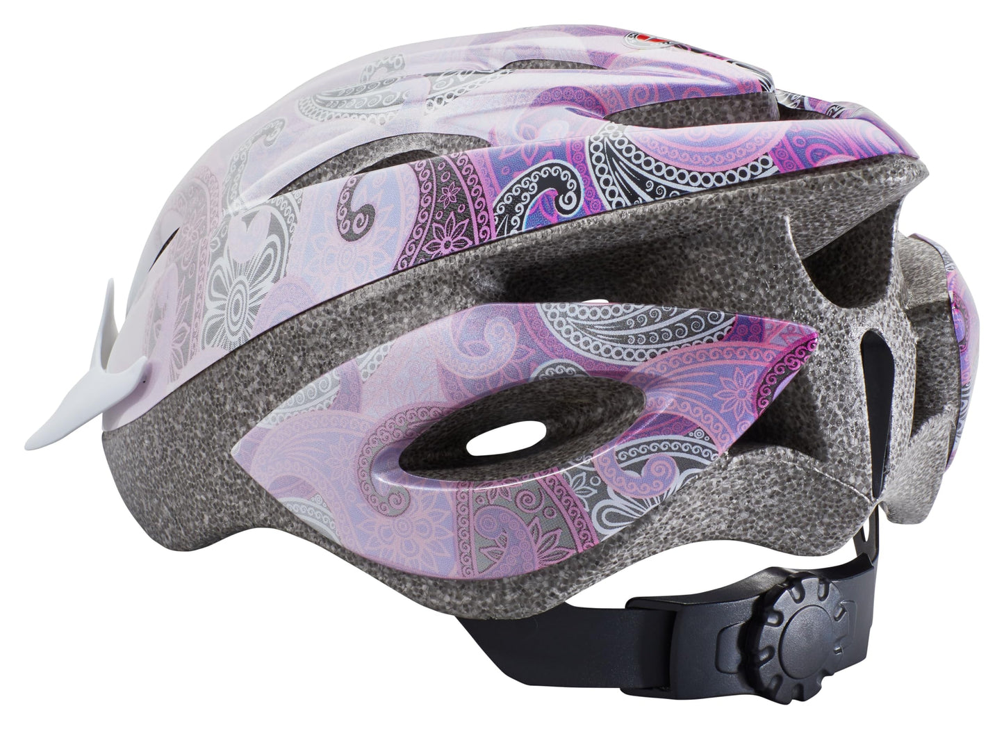 Schwinn Thrasher Bike Helmet for Adult Men Women Age 14+ with Suggested Fit 58-62cm, Lightweight with Adjustable Side and Chin Strap, No Light, Pink/Purple