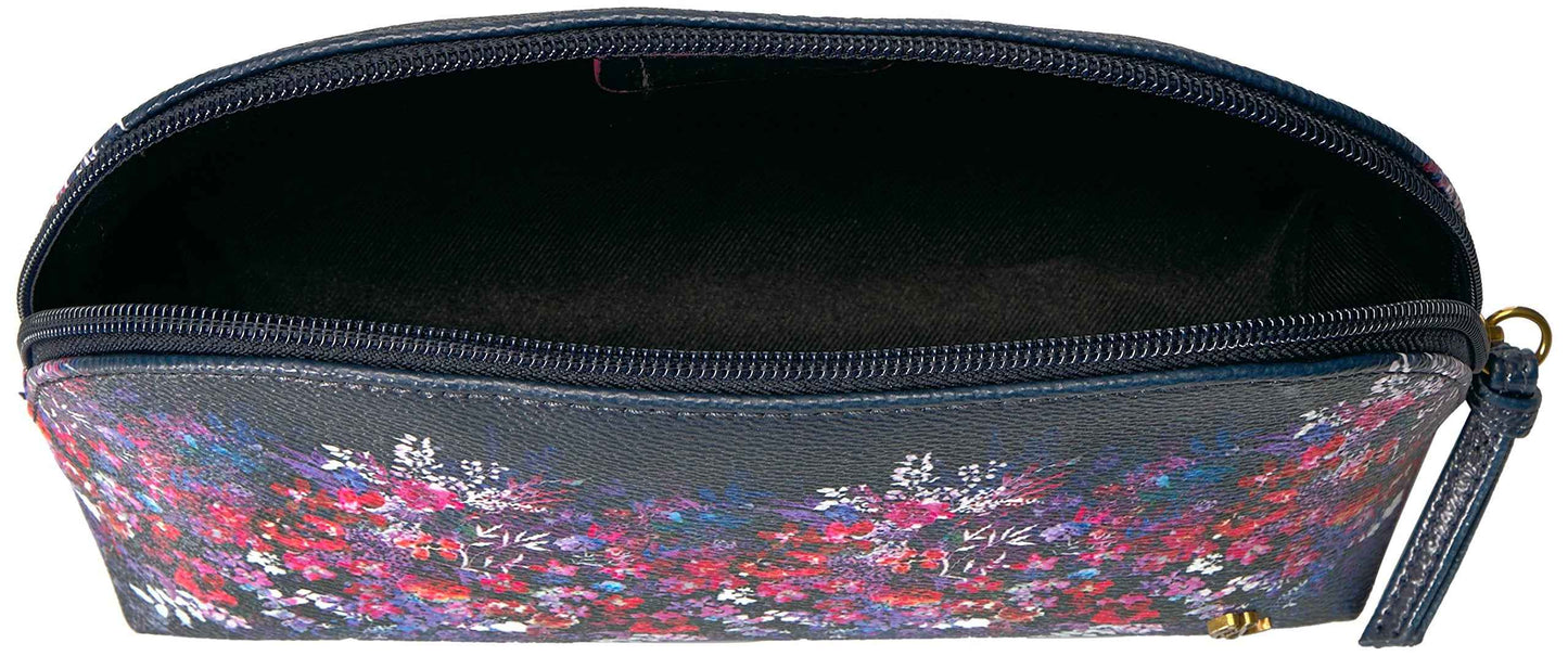 Elliott Lucca Artisan Dome Cosmetic, Indigo Bouquet