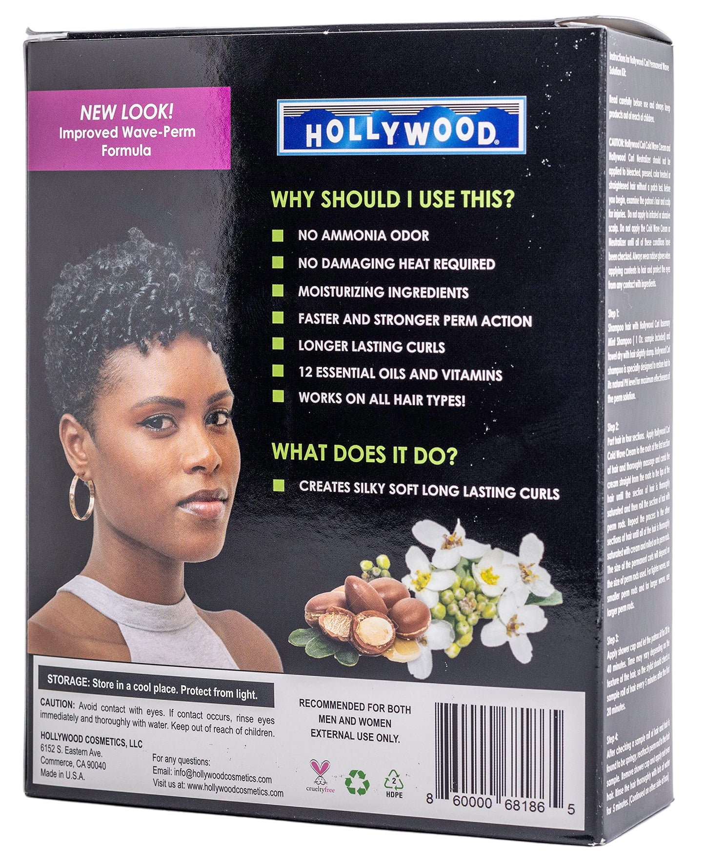 Hollywood Curl Cold Wave Perm Kit