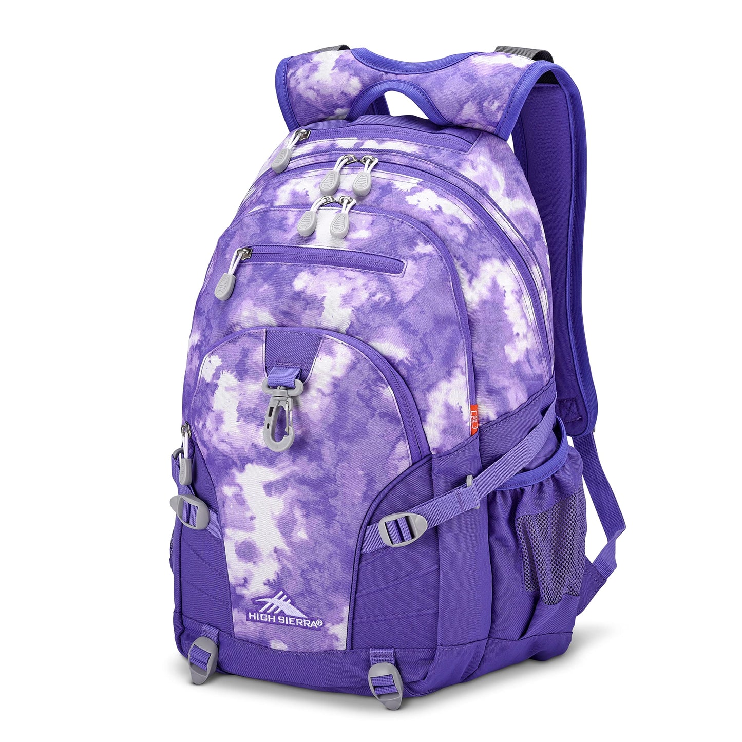 High Sierra Loop-Backpack, Travel, or Work Bookbag with tablet-sleeve, Tie Dye, One Size