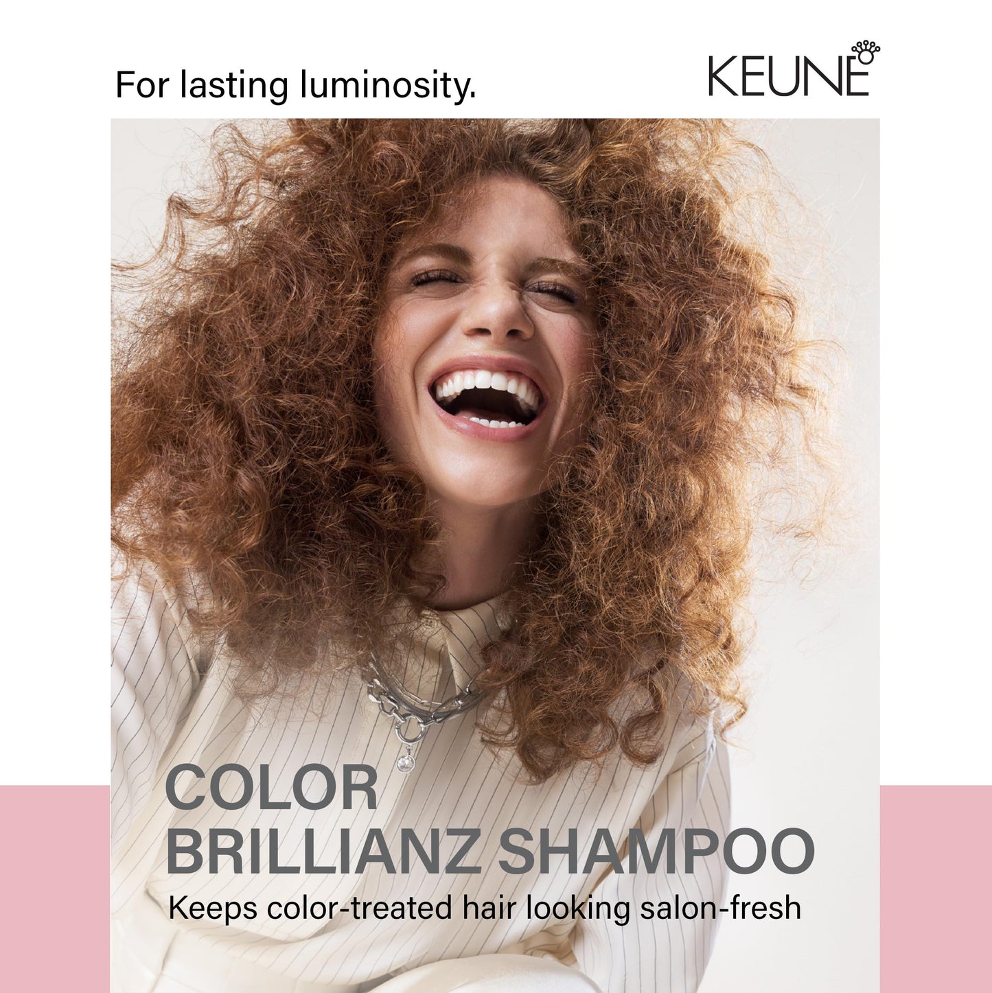 Keune Care Color Brillianz Shampoo, Color-Safe & UV-Protecting Cleanser for Color-Treated Hair, 10.1 Fl Oz