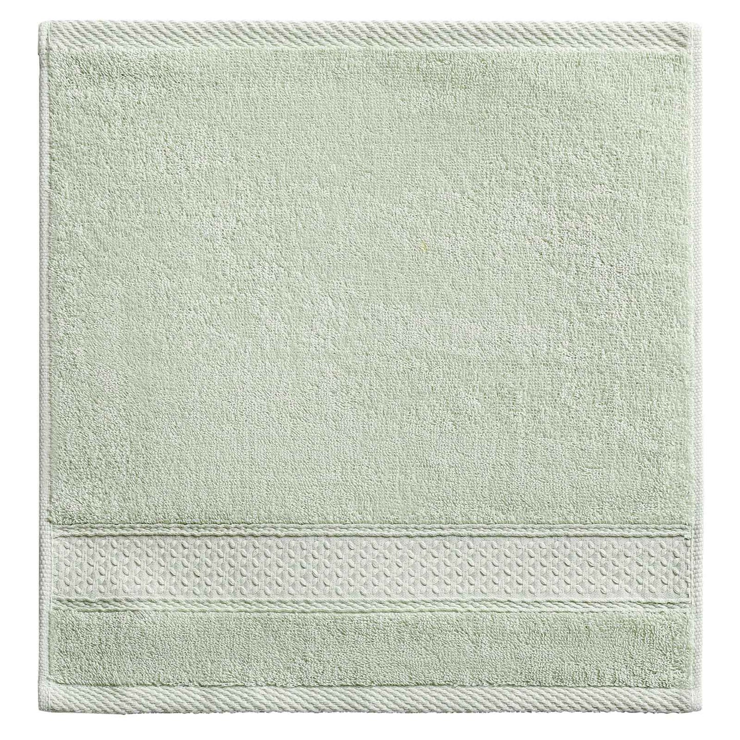 6 Pack 100% Cotton Washcloths Set, Highly Absorbent and Soft Feel Fingertip Towels, 13 x 13 in Quick Dry Face Cloths