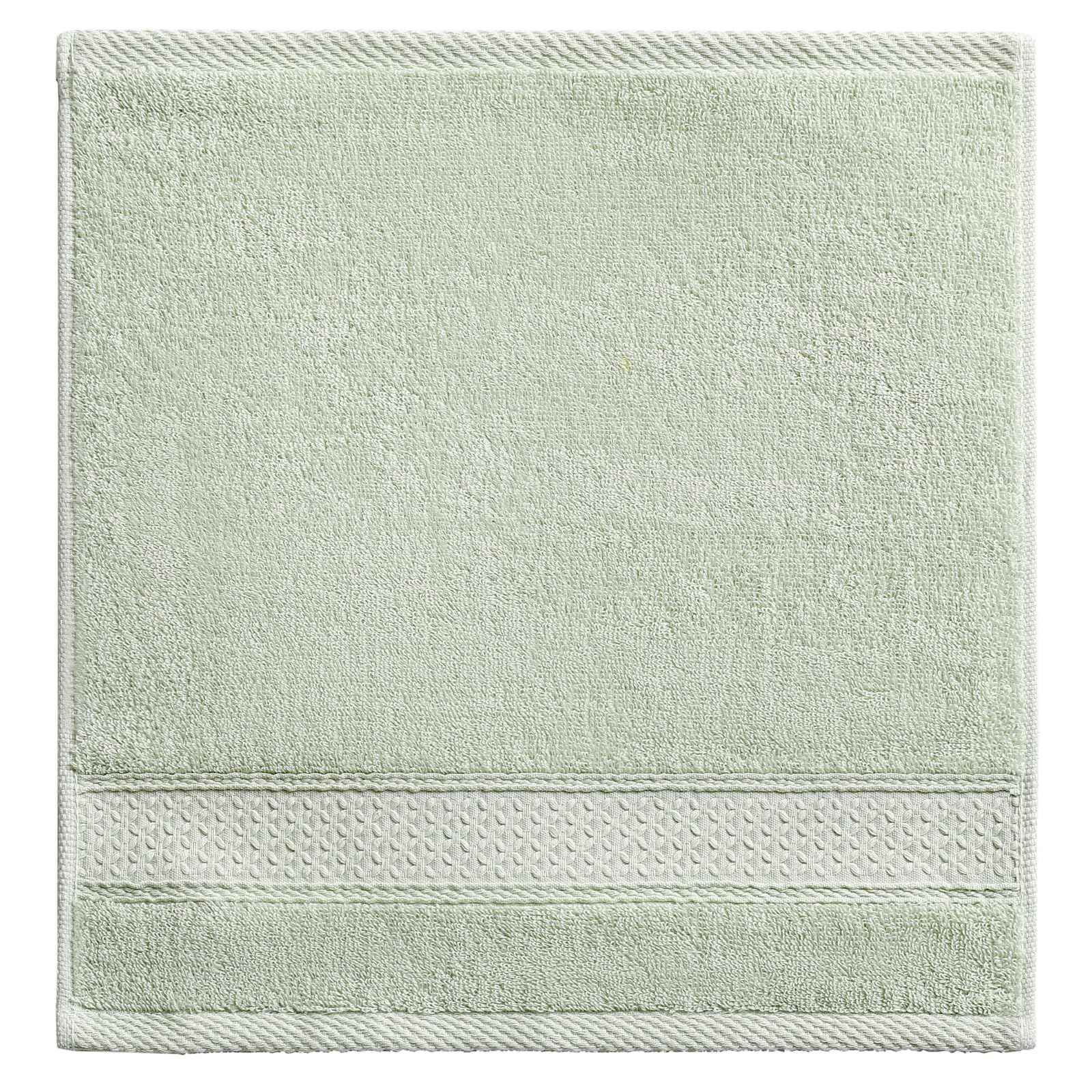 6 Pack 100% Cotton Washcloths Set, Highly Absorbent and Soft Feel Fingertip Towels, 13 x 13 in Quick Dry Face Cloths