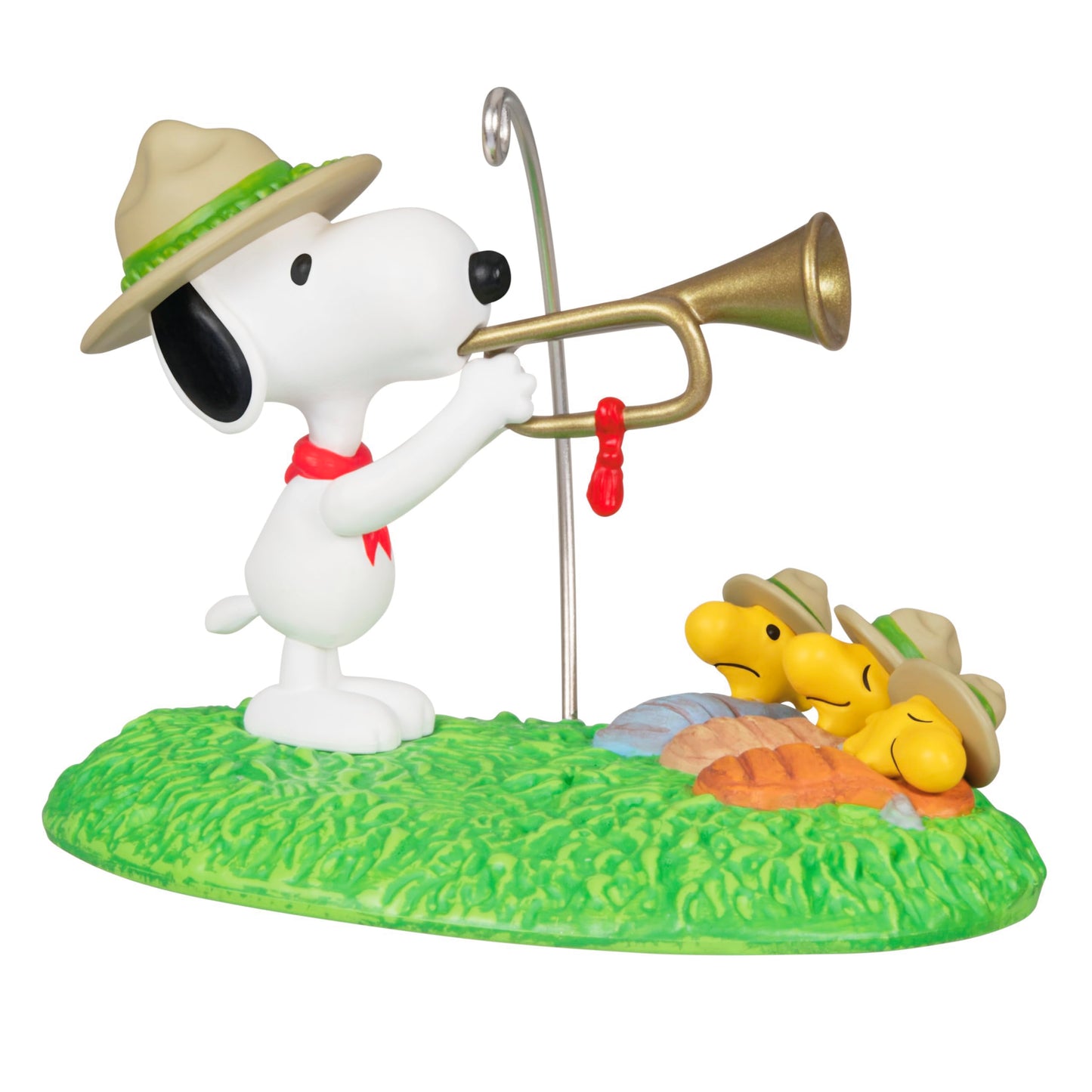 Hallmark Keepsake Christmas Ornament 2024, The Peanuts Gang Beagle Scouts 50th Anniversary Rise and Shine!, Gift for Peanuts Fan