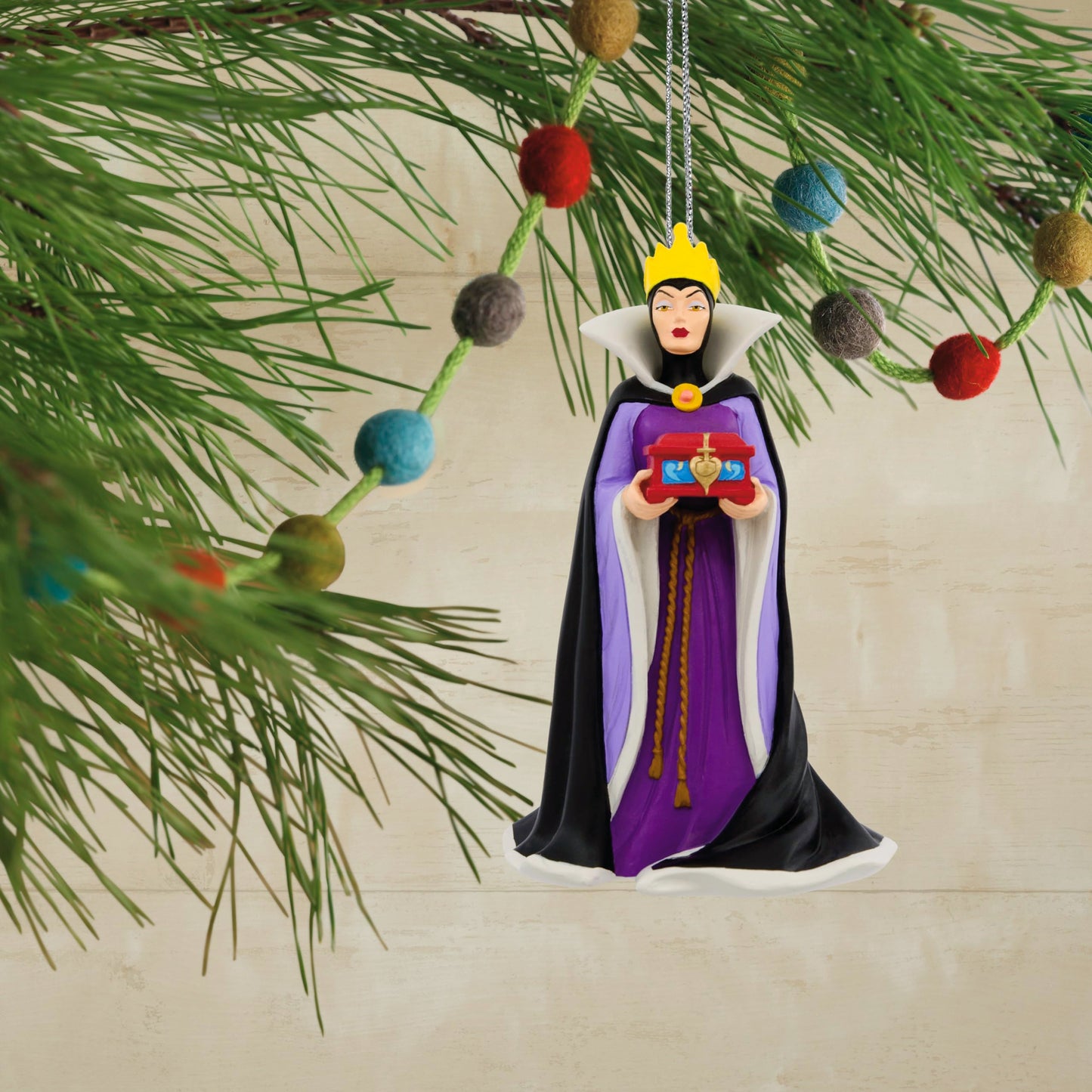 Hallmark Disney Snow White and the Seven Dwarfs Evil Queen Christmas Ornament