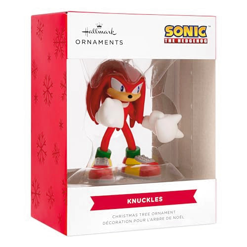 Hallmark Sonic The Hedgehog Knuckles Christmas Ornament