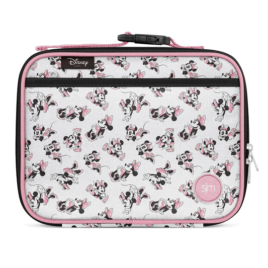 Simple Modern Disney Kids Lunch Box for School | Reusable Insulated Lunch Bag for Toddler, Girl, and Boy | Meal Containers with Exterior & Interior Pockets | Hadley Collection | Minnie Mouse Retro