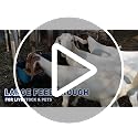 Goovilla 9 Quart Hanging Livestock Feeder Trough, 2 Pack