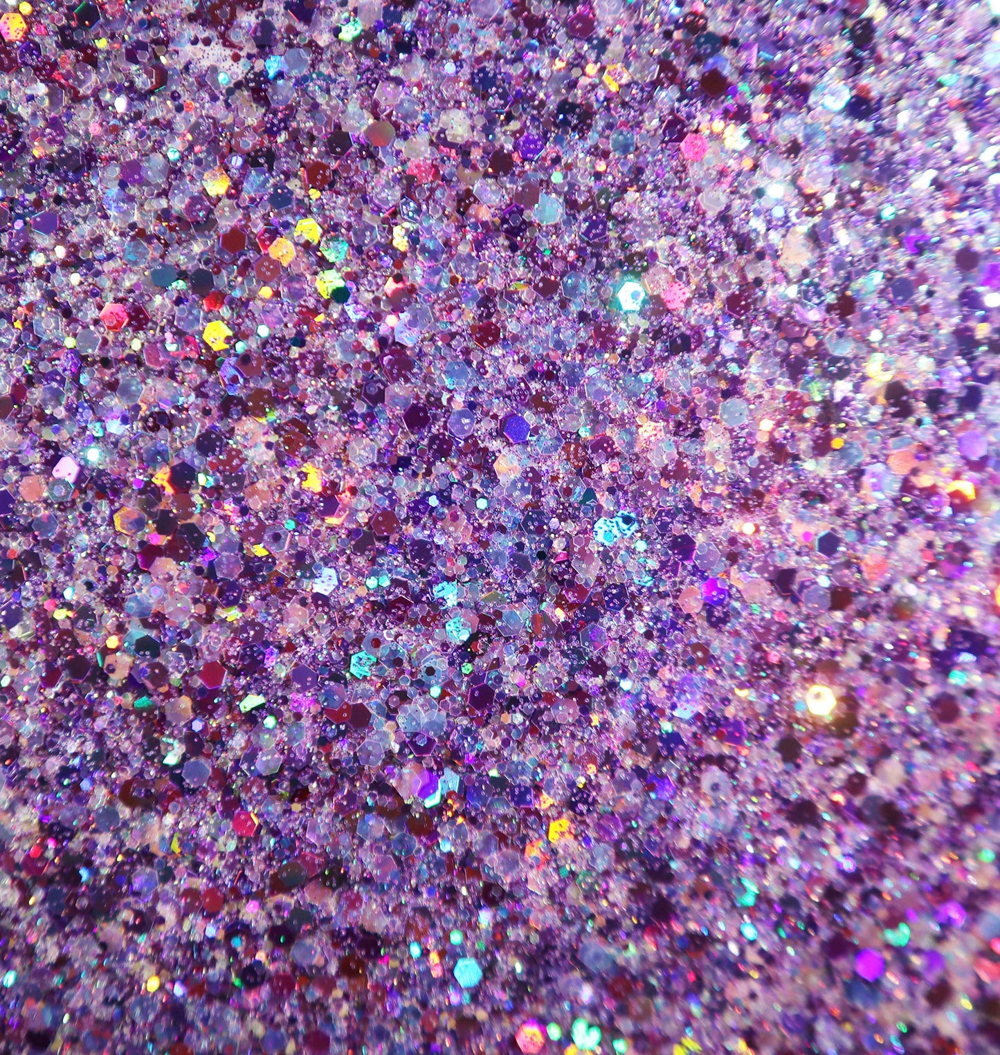 Purple Face & Body Glitter - Lilac Chunky Glitter - Cosmetic Grade - Uses Include: Festival Rave Makeup Face Body Nails Resin Arts & Crafts, Resin, Tumblers, Bath Bombs - Solvent Resistant